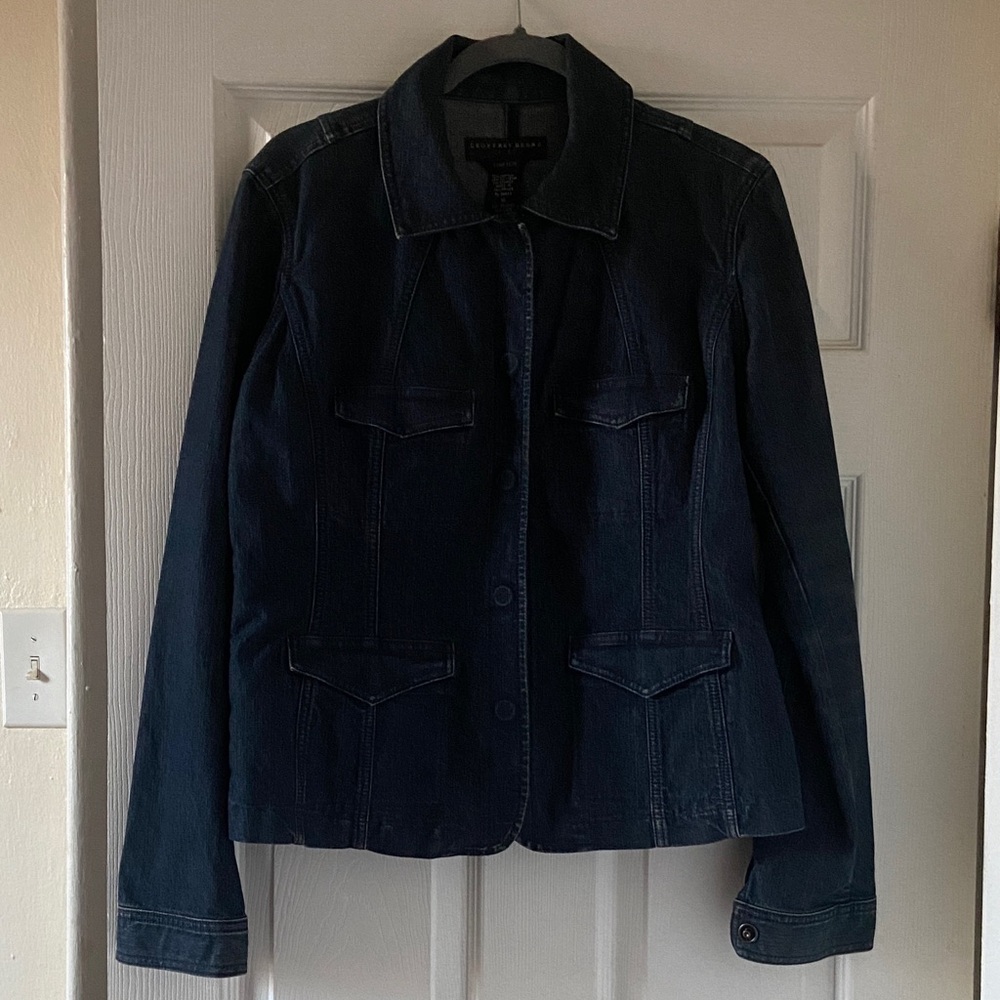 Geoffrey Beene Denim Jacket Size 10